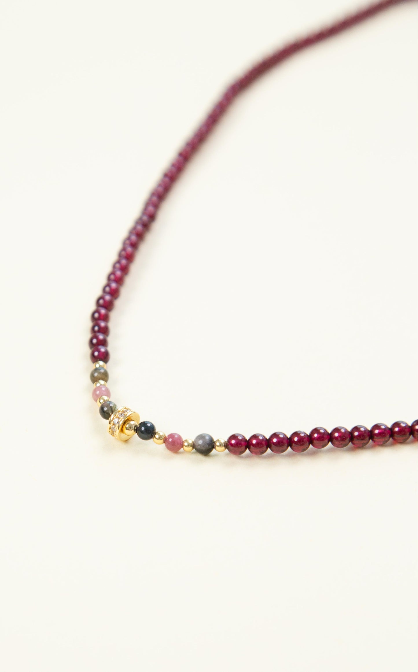 Garnet & Tourmaline Healing Bracelet