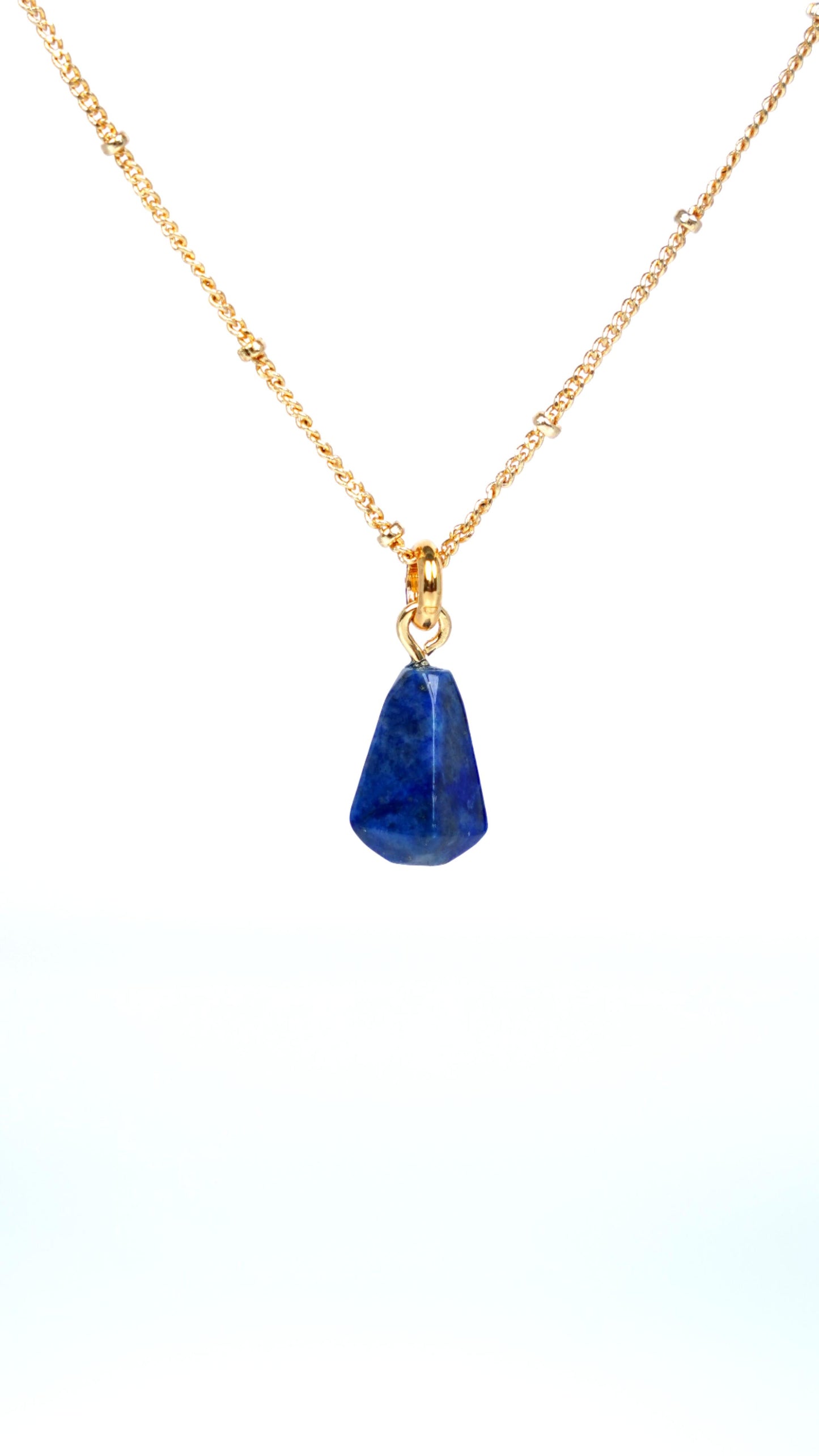 Lapis Lazuli Pendant Necklace