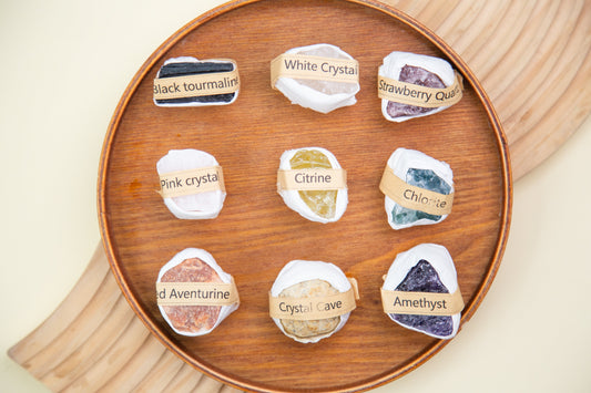 9 Healing Crystals: Five Elements & Emotional Balance