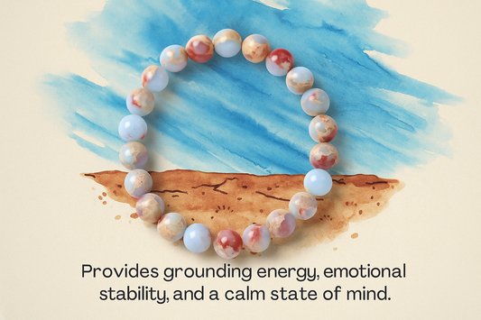 Finding Balance with Shoushan Stone & Bodhi Seed Bracelet