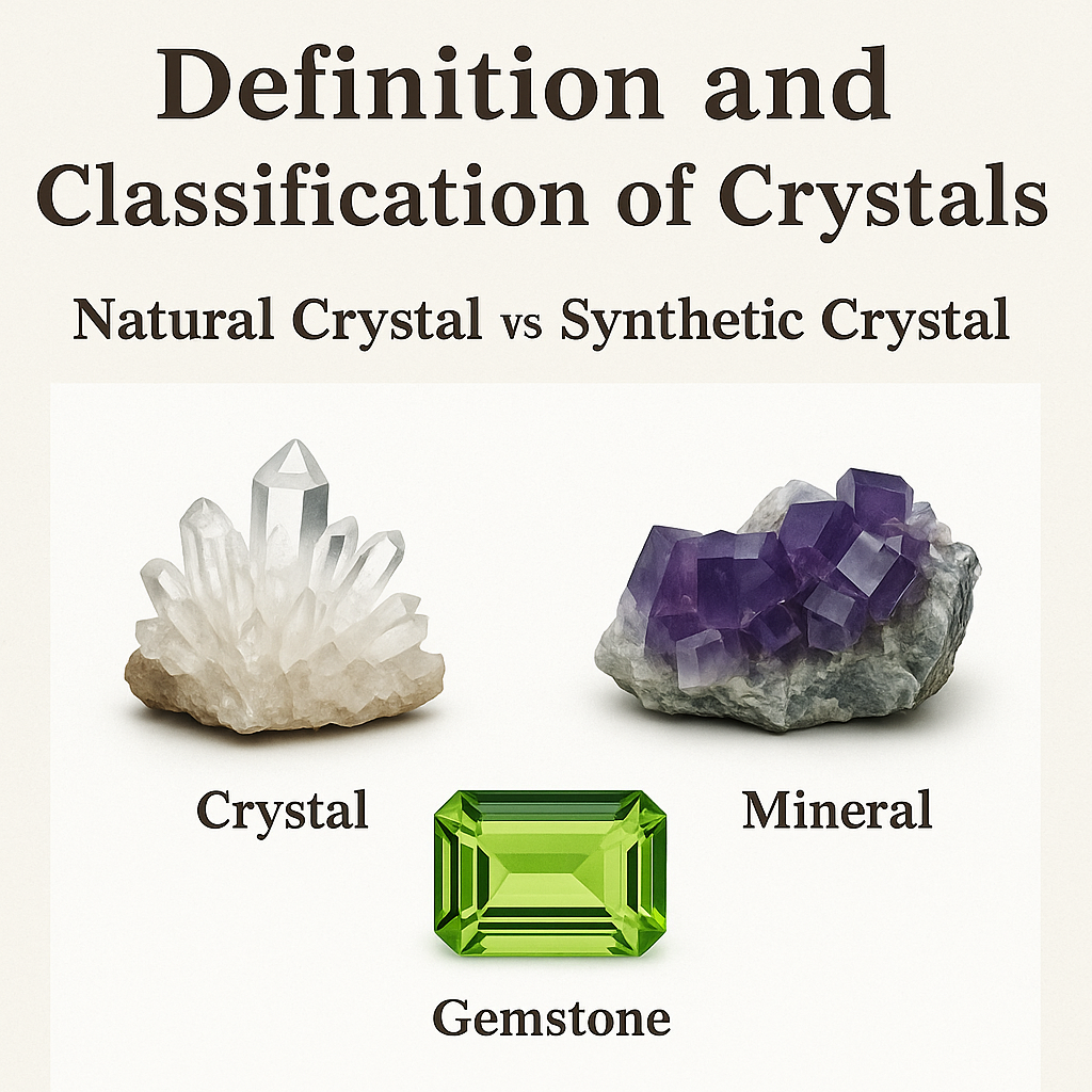 Natural vs Synthetic Crystals