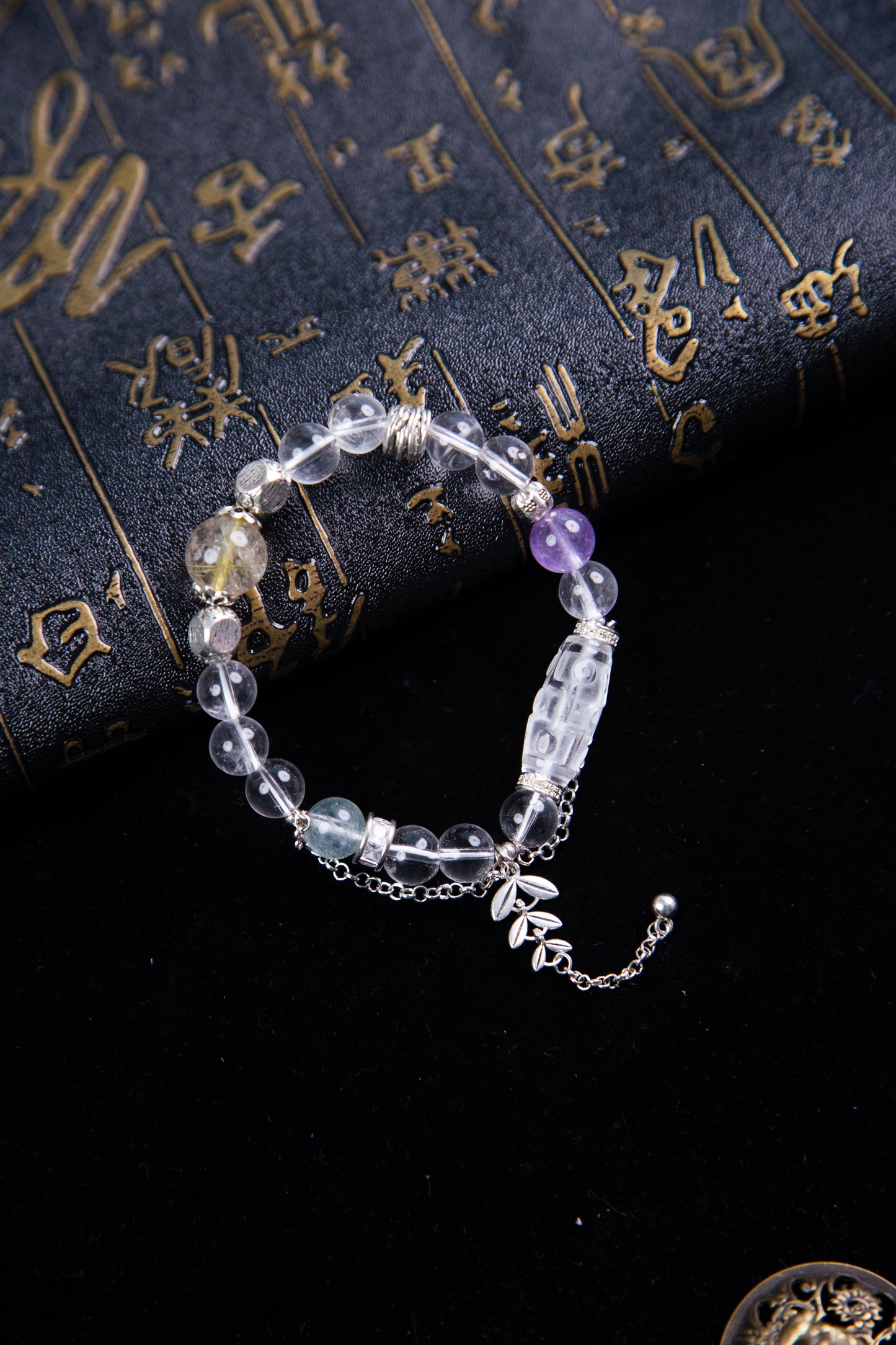 White Phantom Quartz · Amethyst · Green Phantom