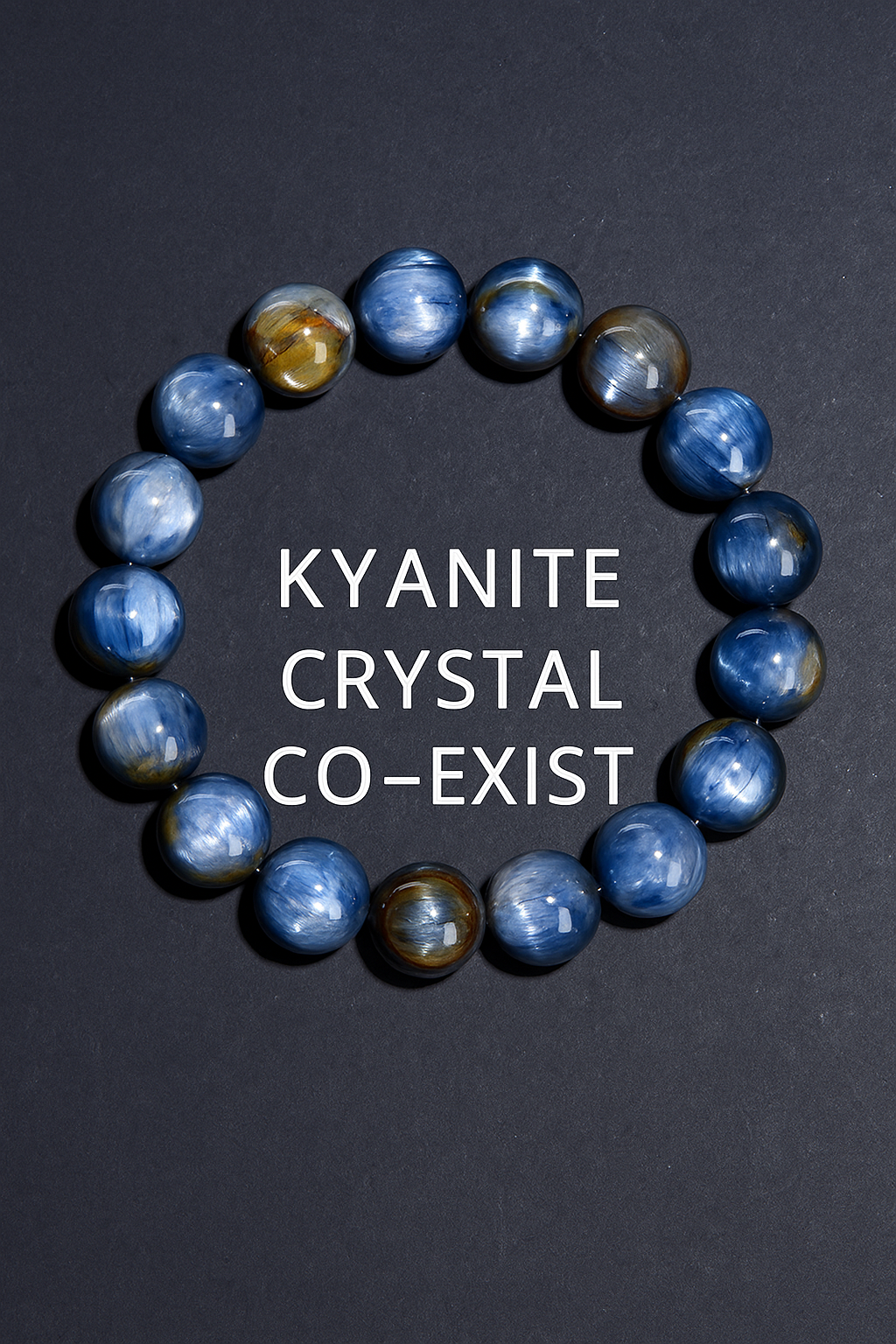 Natural Blue Kyanite Bracelet