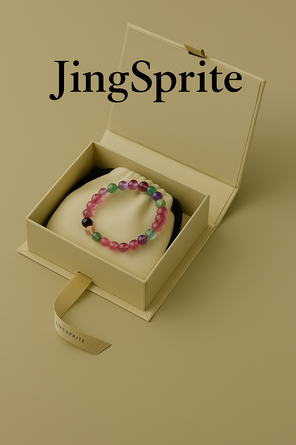 Pink Crystal Healing Bracelet