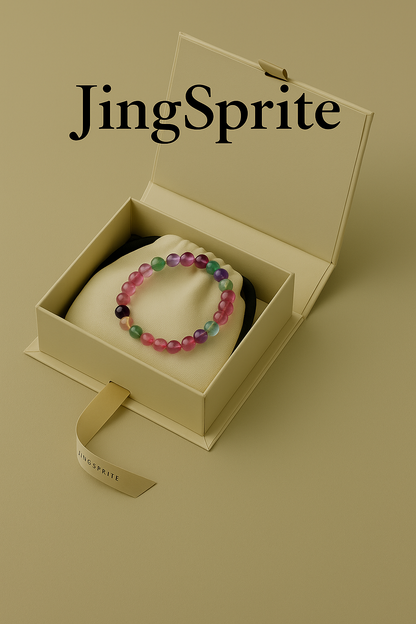 Pink Crystal Healing Bracelet