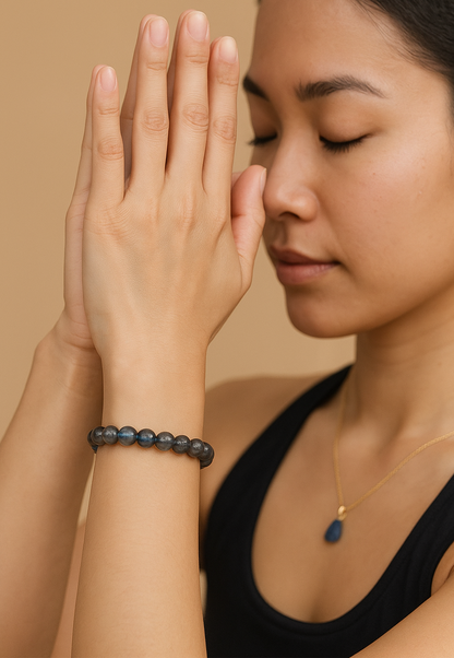 Natural Labradorite Bracelet