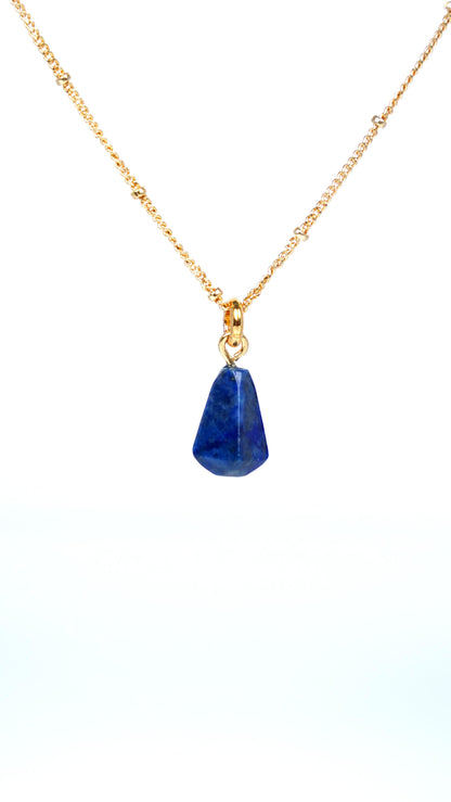 Lapis Lazuli Pendant Necklace